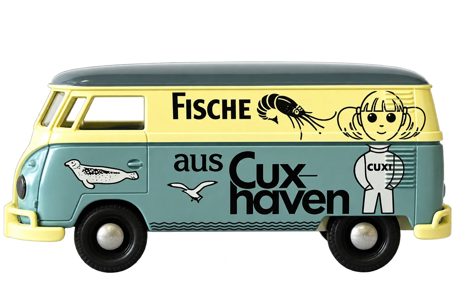 Cuxhaven-Bulli Fische aus Cuxhaven