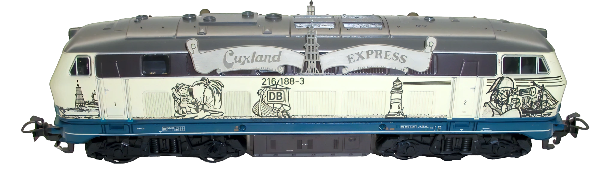 Märklin Cuxhaven-Lok Cuxland-Express